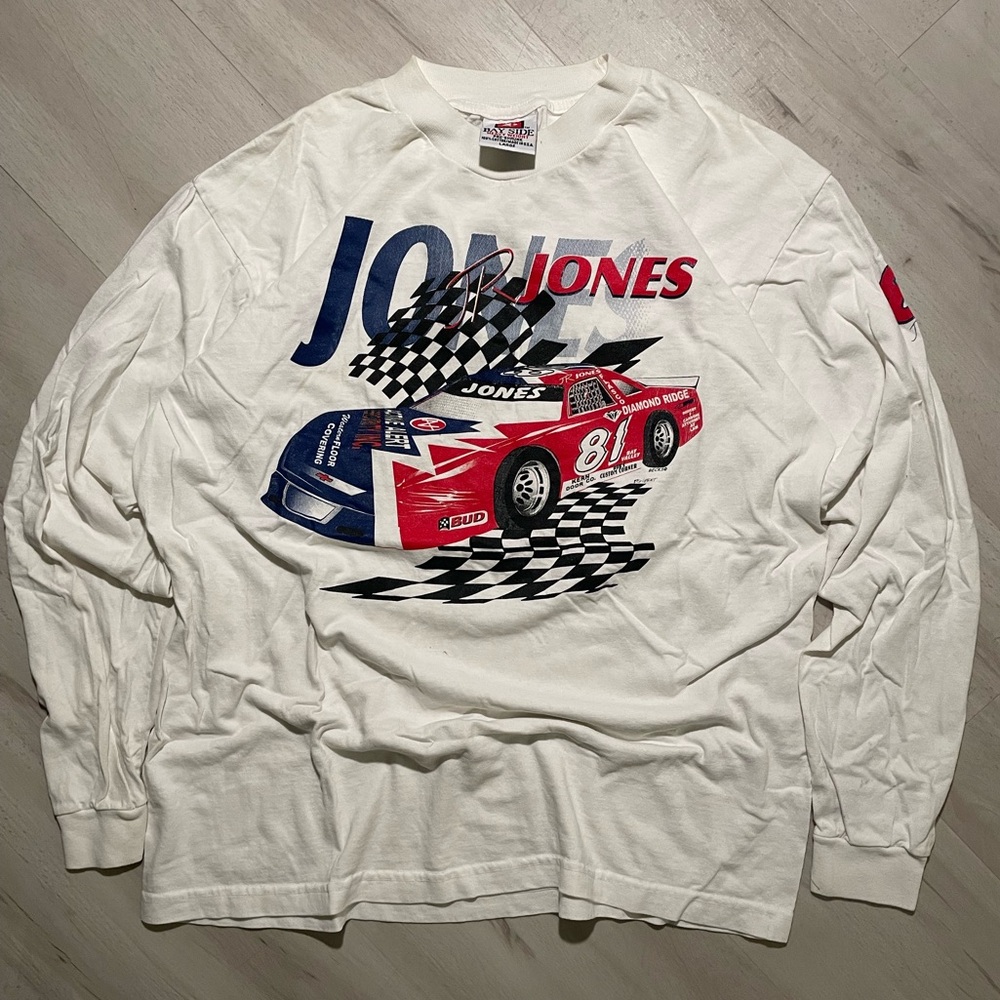 Vintage JR Jones Graphic Racing Tee
